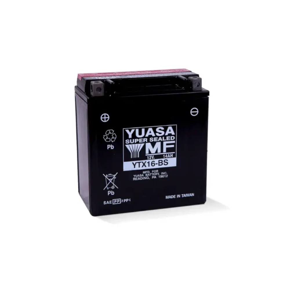 Batería Yuasa Ytx16-Bs 14 Ah 230 Cca Para Moto
