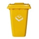 thumbnail image 2 of Basurero 240 lts amarillo, 2 of 3