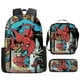 thumbnail image 1 of 3pcs/set Kids Spiderman School Bags For Boys Girls 16inch Marvel Superhero Backpack Children Primary Book Bag Schoolbag, 1 of 3