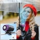 thumbnail image 3 of Ventilador clip coche LED 199 velocidades 16°C semi enfriamiento USB recargable 360° rotación, 3 of 6