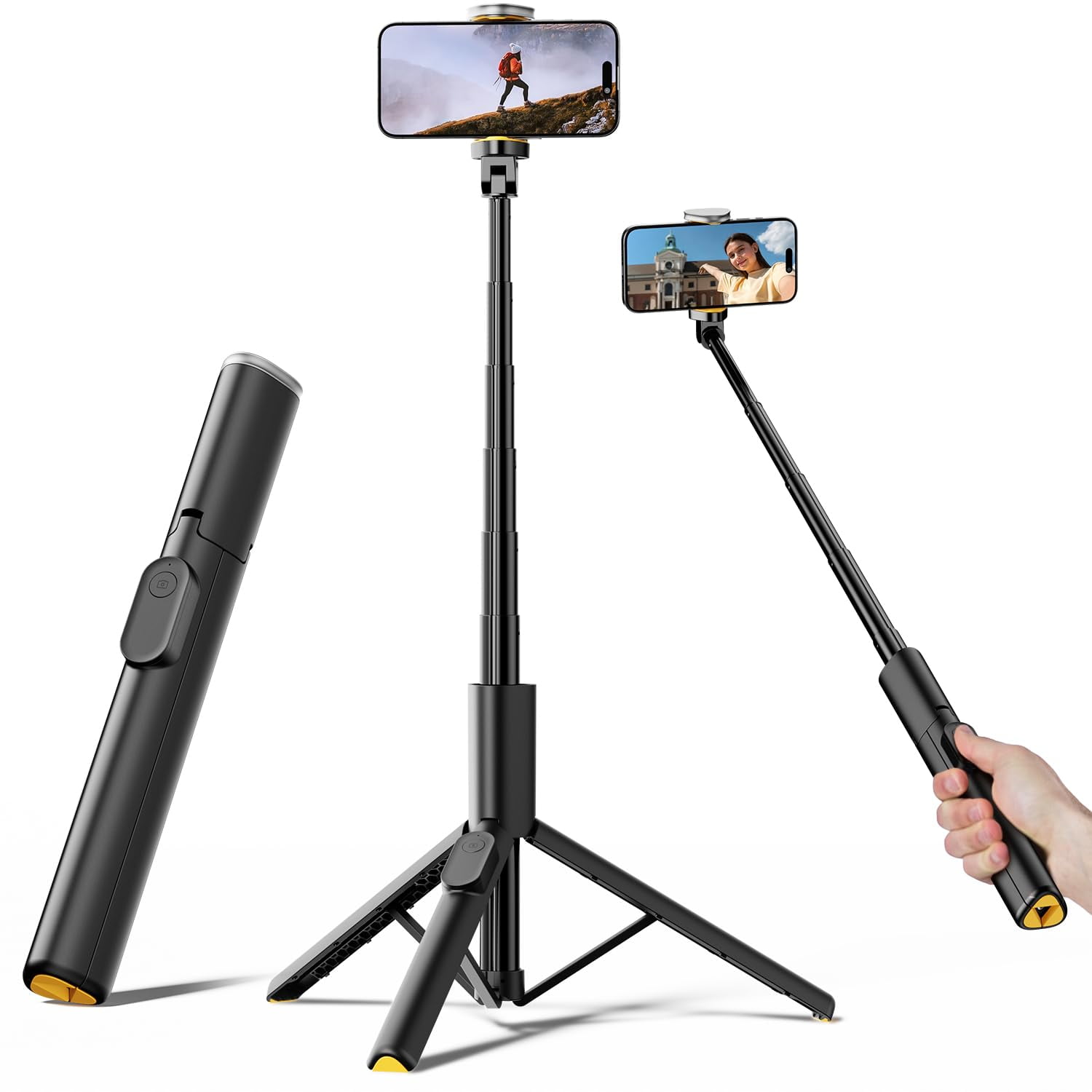 Trípode Selfie Stick Todi Para Iphone, Ligero, 260 G