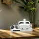 thumbnail image 2 of Compatible con Meta Quest 3/3S VR Headset Charging Dock Station 2 en 1 Base de carga de batería con carga inalámbrica-Blanco, 2 of 7