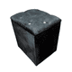 thumbnail image 3 of Pouf Baul Negro Diamante 40*33*45 Rimar, 3 of 5