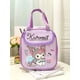 thumbnail image 1 of Portable Sanrio Lunch Bag Kuromi Cinnamoroll My Melody Travel Thermal Breakfast Box School Child Large Capacity Tote Food Bag, 1 of 3