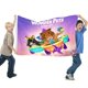 thumbnail image 2 of Wonder Pets en la Ciudad Bandera impresa con temática, regalo perfecto para fanáticos, amigos y familiares, y adecuada para actividades al aire libre e interiores, decoraciones de fiesta. 120*180CM, 2 of 6