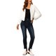 thumbnail image 2 of INSPIRE CHIC Chaqueta de Mujer de Piel Sintética de Manga Larga Recortada Abrigo de Invierno Esponjoso - Elegante y Cómodo L Blanco, 2 of 8