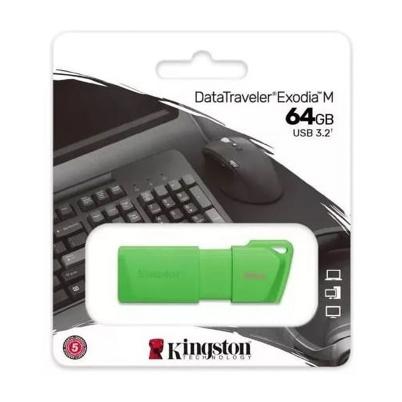 Kingston - Pendrive 64gb Usb 3.2