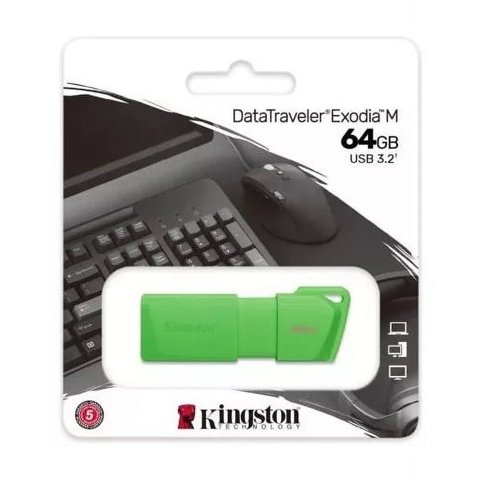 Kingston - Pendrive 64Gb Usb 3.2