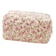 thumbnail image 5 of Bolsa De Cosméticos Con Estampado Floral Para Mujer, Bolsa De Maquillaje De Viaje Para Pinceles, Herramientas, Aparador, Rojo Y Verde, 5 of 5