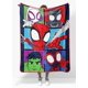 thumbnail image 1 of Manta de viaje Sunny Side Up Marvel Spidey & Friends, 1 of 2
