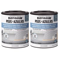 Rust-Oleum - 2 Pack Protector Para Pisos Y Azulejos Transparente Mate 946 Ml 700030