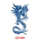 thumbnail image 1 of Semi Permanent Lotus Tattoos Body Art Totem Waterproof Temporary Tattoo Sticker For Women Men, 1 of 3