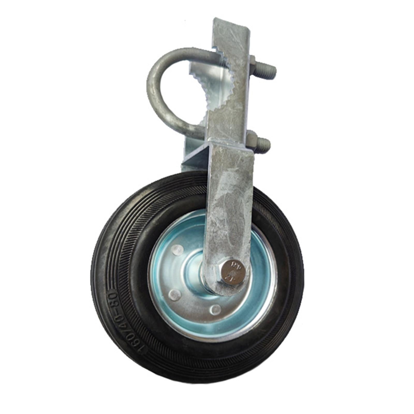 Ioensy - Soporte Para Ruedas De Puerta, Rueda De 6 Pulgadas Para Puerta, Cerca De Patio, Puerta De Madera