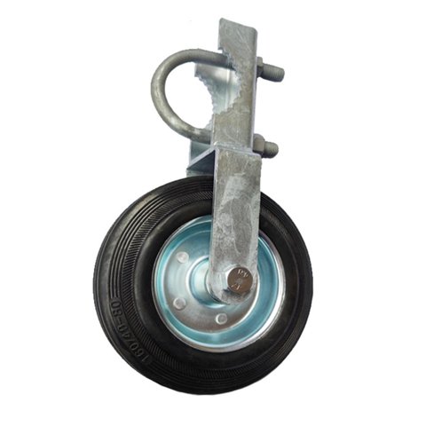 Ioensy - Soporte Para Ruedas De Puerta, Rueda De 6 Pulgadas Para Puerta, Cerca De Patio, Puerta De Madera