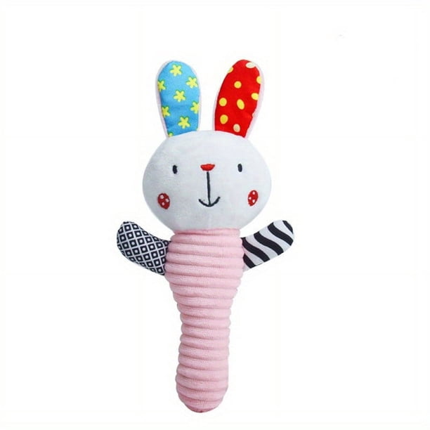 Baby Newborn Training Grasping Hand Grasping Rattles Comforting Educational Plush Toys