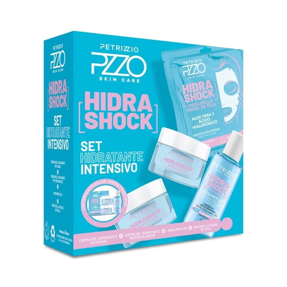 Cuatripack hidrashock set intensivo, 100 g