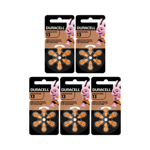 Pack 30 Pilas Auditivas Duracell Para Audífonos Tamaño 13