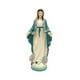 thumbnail image 1 of Escultura De Estatuilla De La Virgen María Católica, Regalo Religioso, Artesanía De Resina Exquisita, Azul, 1 of 3