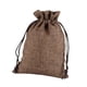 thumbnail image 4 of 50 Piezas Bolsas De Regalo Con Cordón Bolsa Con Cordón Para Comestibles Fiesta Boda Marrón Oscuro, 4 of 5