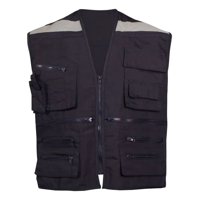 Metalfer - Chaleco Geologo Poplin Azul Talla L