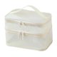 thumbnail image 1 of Bolsa De Aseo De Doble Capa, Bolso Para Juegos De Manicura Con Aceites Esenciales, Artículos De Tocador Dorados, 1 of 5