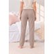 thumbnail image 4 of Pantalón de Pijama Franela Mujer Flor de Loto beige XS, 4 of 6