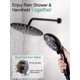 thumbnail image 2 of Sistema De Ducha Color Bronce Frotado Con Aceite Con Manecilla De 6 Funciones, 2 of 8