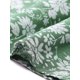 thumbnail image 5 of Blusa Babydoll de Talla Grande para Mujer de Agnes Orinda Cuello Cuadrado Manga 3/4 Estampado Floral Peplum Talla 3X Verde, 5 of 6