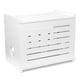 thumbnail image 1 of Caja de almacenamiento para router WiFi Gadget Garage Deluxe, soporte de pared, color blanco, 1 of 9