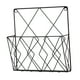 thumbnail image 4 of Organizador Colgante De Estante De Almacenamiento De Periódicos De Metal Para Oficina En Casa Negro, 4 of 5