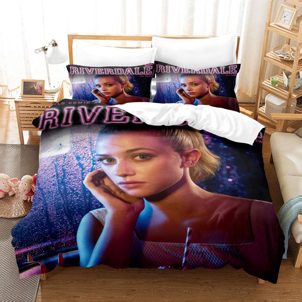 Riverdale Bedding Set Single Twin Full Queen King Size Riverdale Bed Set Aldult Kid Bedroom Duvetcover Sets 3D 3Bed Sheets
