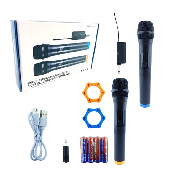 Micrófono Inalámbrico Profesional 50mts Compatible Cancelación Ruido
