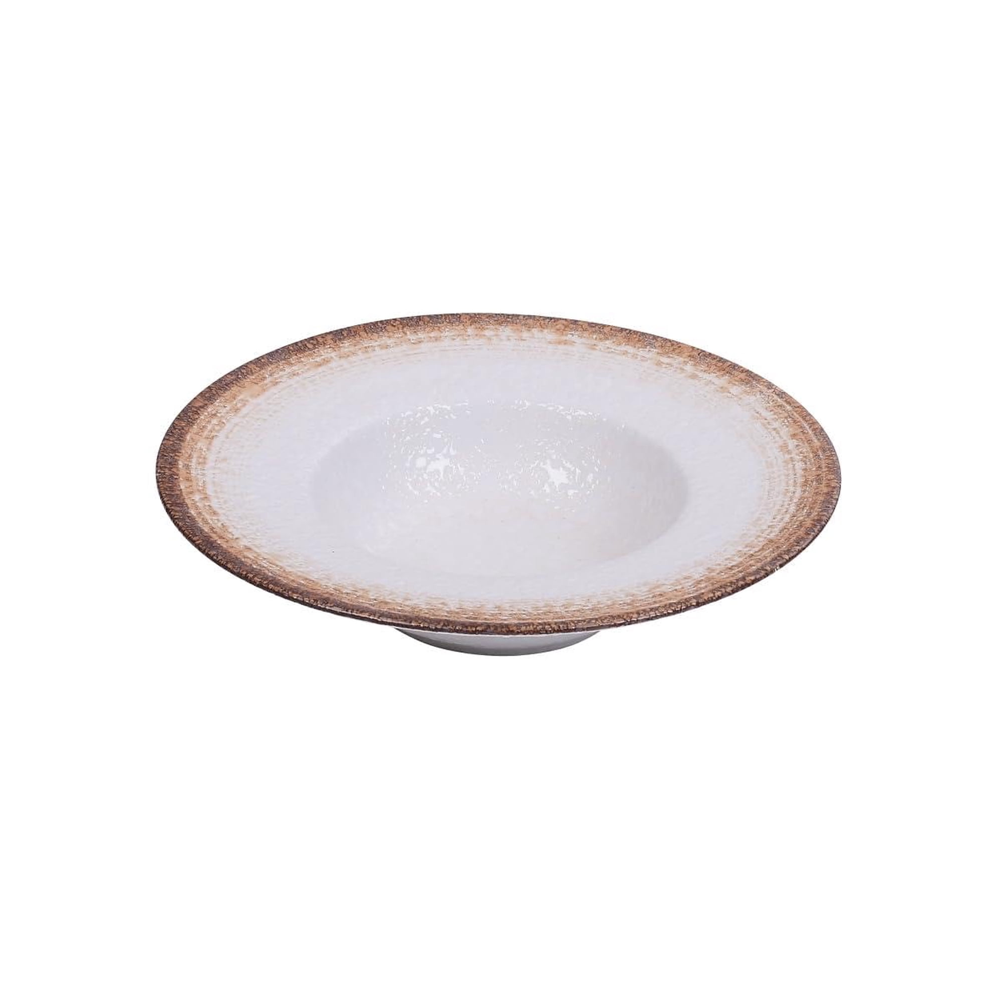 Plato Para Postres Y Sopas Yanco Rockeye-2 Ro-2610 De Porcelana, 300 Ml