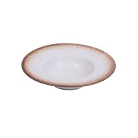 Plato Para Postres Y Sopas Yanco Rockeye-2 Ro-2610 De Porcelana, 300 Ml