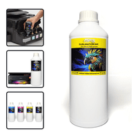 Genérico - Pack 4 Tintas Para Sublimación 1000Ml C/U Colores Premium Surtido