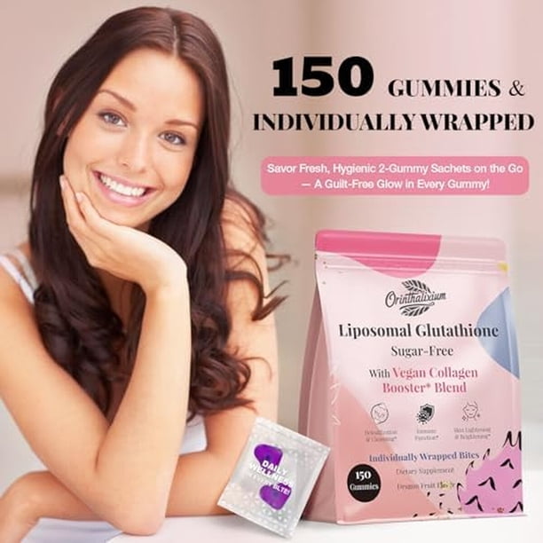 orinthalixium liposomal glutathione Gummies 1000MG - Global Orinthalixium Liposomal Glutathione Gummies 150