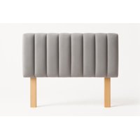 Ethan Desing - Respaldo 2 Plazas Tubular Gris Perla