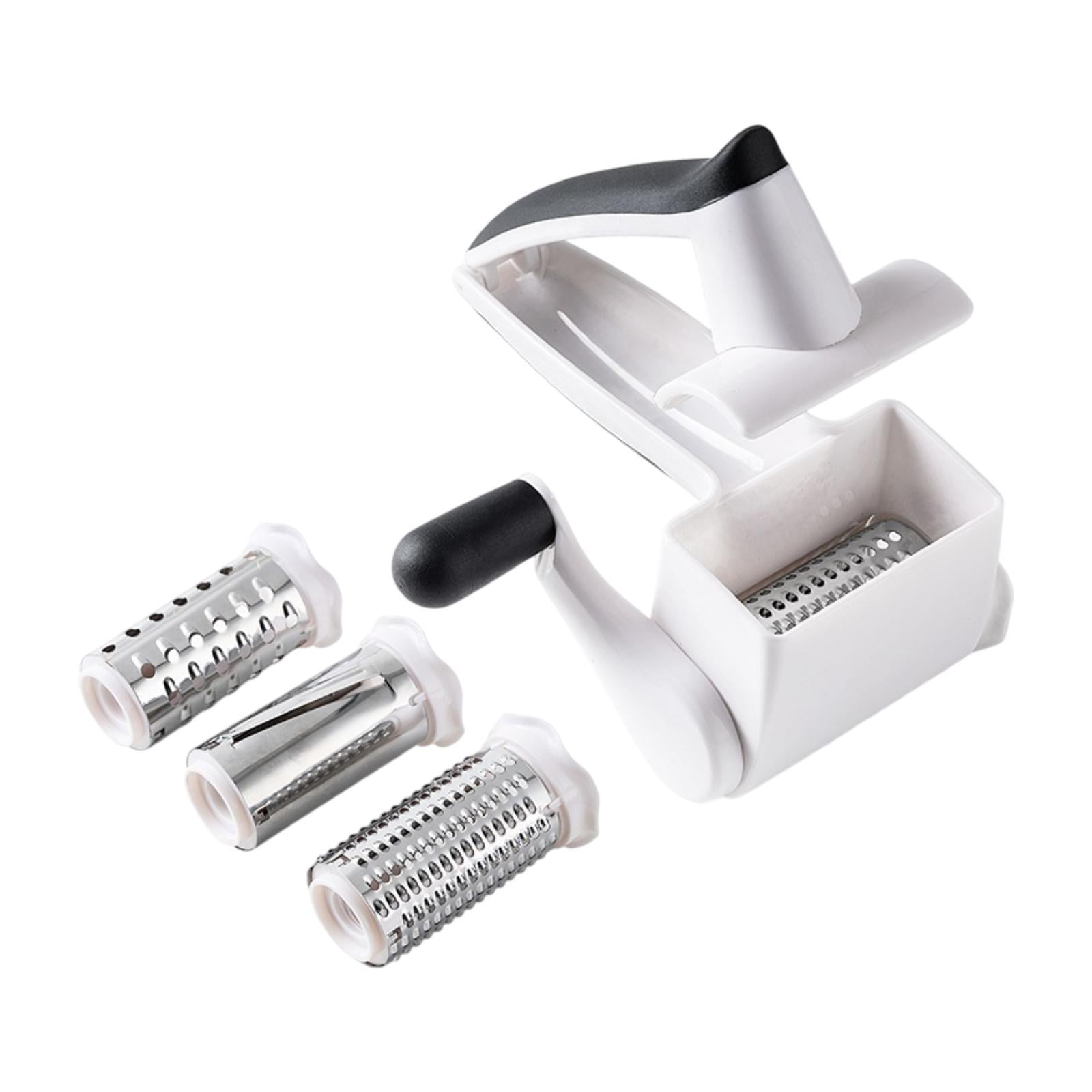 Bothyi - Rallador De Queso Manual Con Manivela, Picador Multifunción Manual, Cortador Rotatorio, Rallador