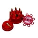 thumbnail image 1 of Kit de tapa/rotor MSD 84315 rojo para vehículos con terminales de latón, 1 of 1