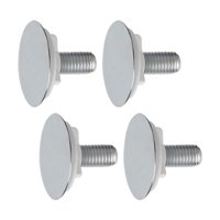 Bothyi - Tapón Ciego Para Grifo De Fregadero De Cocina, 4 Piezas, Para Hotel, Cocina, Bañera, Argent