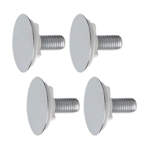 Bothyi - Tapón Ciego Para Grifo De Fregadero De Cocina, 4 Piezas, Para Hotel, Cocina, Bañera, Argent