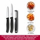 thumbnail image 3 of Juego de cuchillos Victorinox Swiss Classic para pelar con pelador, 3 piezas, 3 of 3
