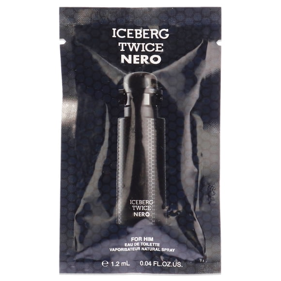 Perfume Iceberg Twice Nero EDT 1.2 ml Hombre