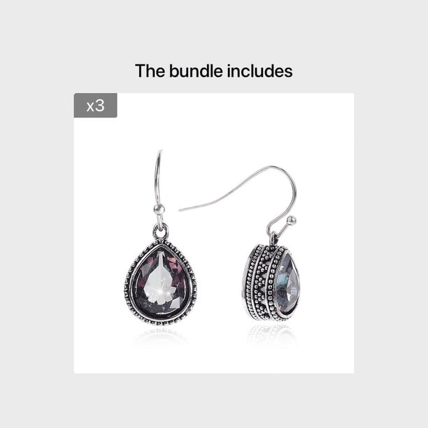 Stylish Vintage Water Drop Earrings - Elegant and Eye-Catching Jewelry for Any Occasion