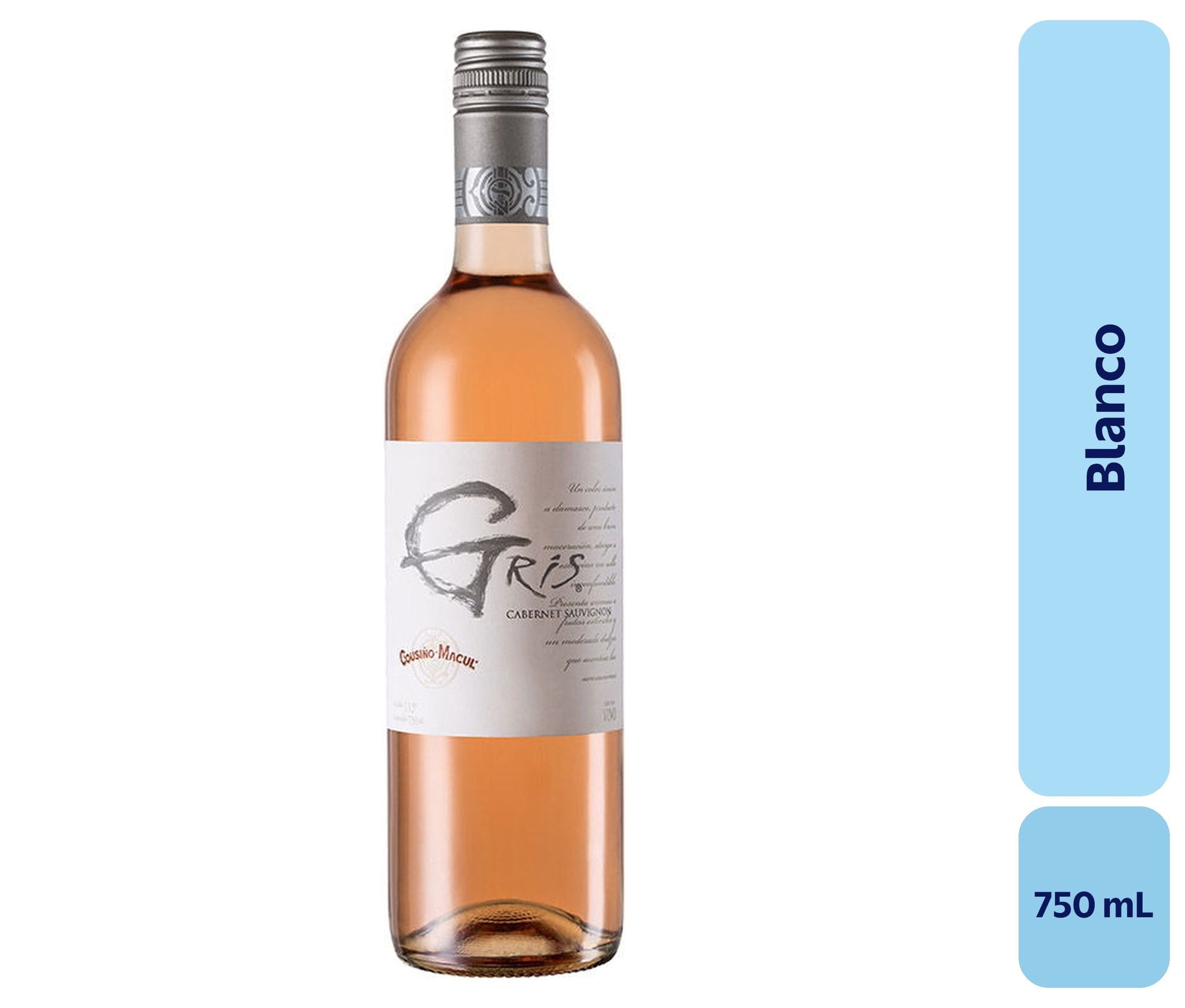 Vino Blanco Botella 750 mL Cousino Macul