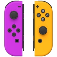 Genérico - Joypad Remoto Para Nintendo Switch Con Función De Activación Y Control De Movimiento, Morado & Naranja