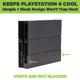 thumbnail image 5 of Paquete de soporte de pared HIDEit Mounts 4 para PS4 original con 2 soportes para controles, 5 of 7