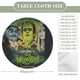 thumbnail image 2 of Los Munsters theme Fitted Round Tablecloths Elastic Edged Table Covers Waterproof Table Cloth For Kitchen Holiday Party Tables Decor 120cm, 2 of 6