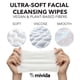 thumbnail image 4 of Toallitas faciales mivida 1000 unidades, Vitamina E, sin fragancia, 4 of 8