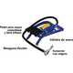 thumbnail image 2 of Inflador De Pie Con Picos Para Bicicletas Pelotas Truper, 2 of 3